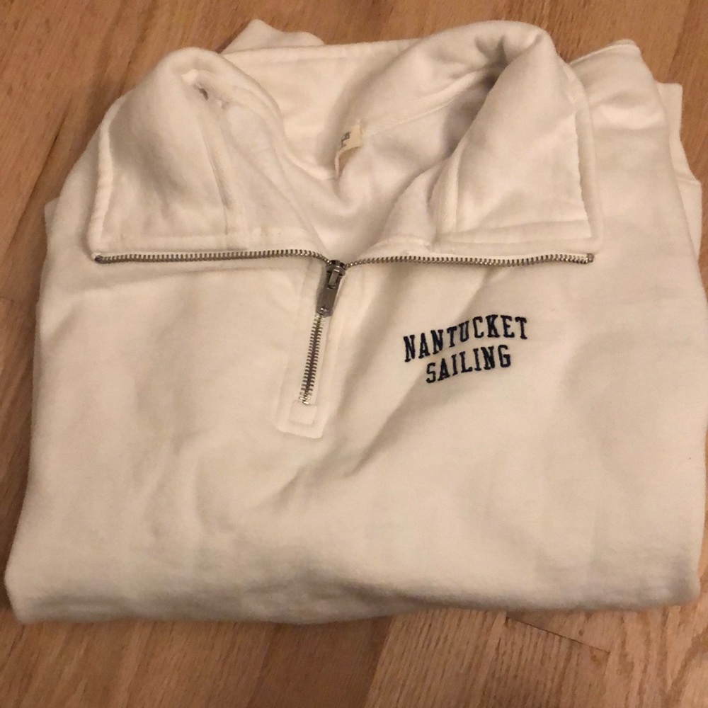 brandy melville quarter zip